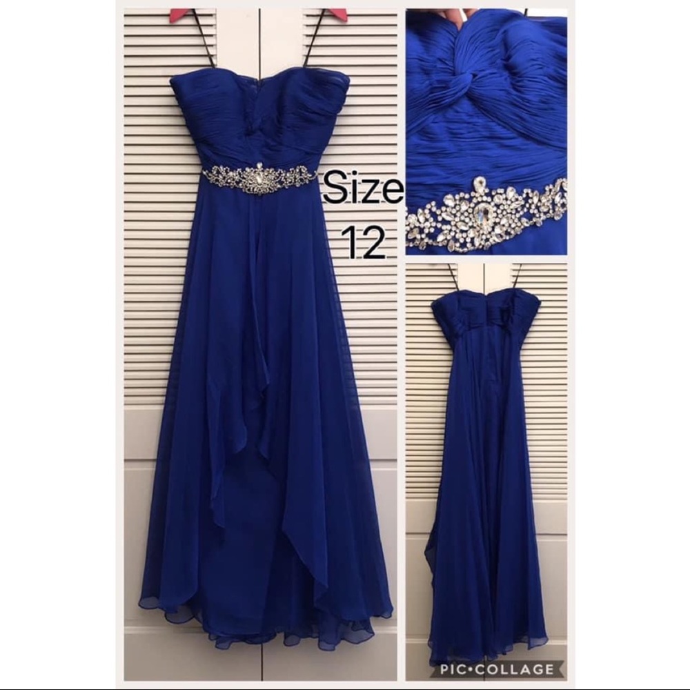 Alyce Paris Royal Blue Evening Gown